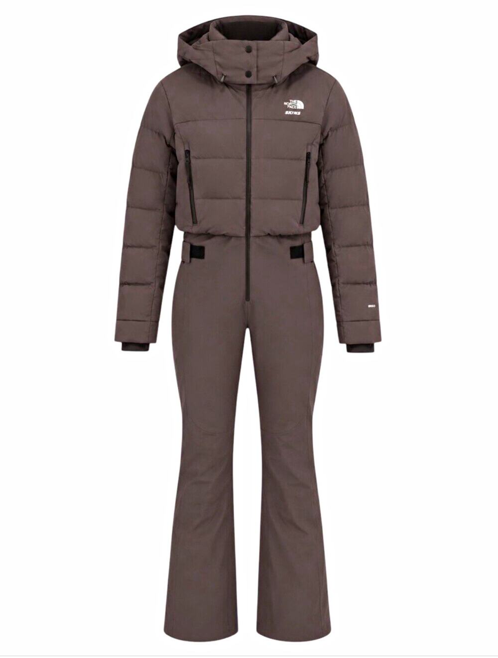 The North Face Women's Ski Suit in Taupe Brown